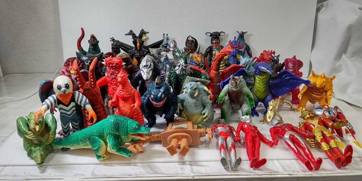 ウルトラマン怪獣 ウルトラマン ソフビ人形 円谷プロ 大量 バンダイ