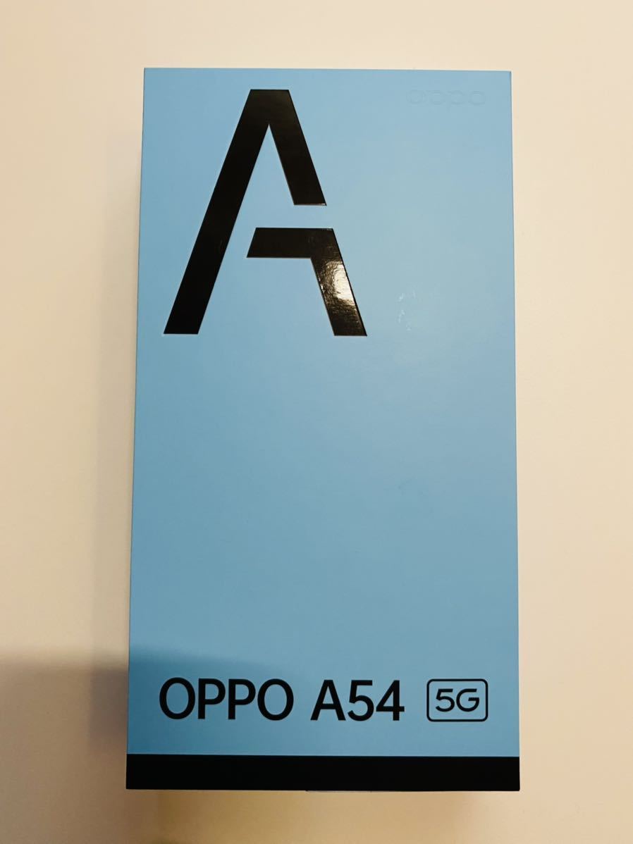 新品同様 ほぼ未使用品 OPPO A54 5G ブラック au 定価28,765 円 (税込) 送料無料