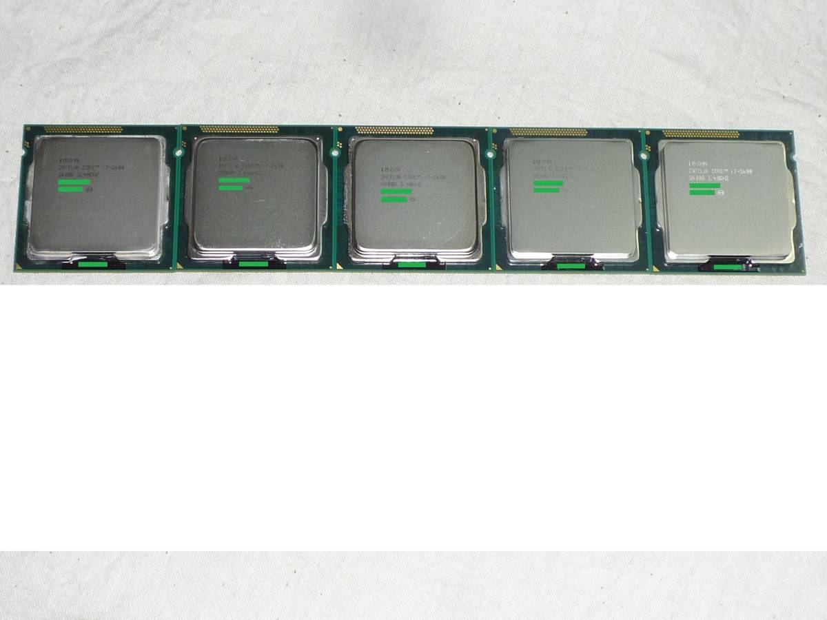 送無 Intel Core i7-2600 SR00B 3.40GHZ 計5個 綺麗。 twispwa.com