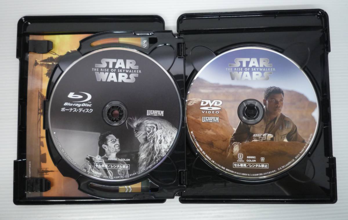 【開封品】スター・ウォーズ/スカイウォーカーの夜明け MovieNEX THE RISE OF SKYWALKER [初回版]【シリアルコード保証なし、傷み等有】_画像7