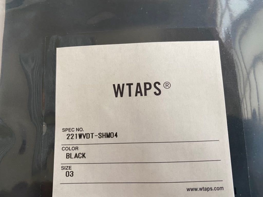 BLACK L 22SS WTAPS SCOUT / LS / NYCO. T www.portonews.com