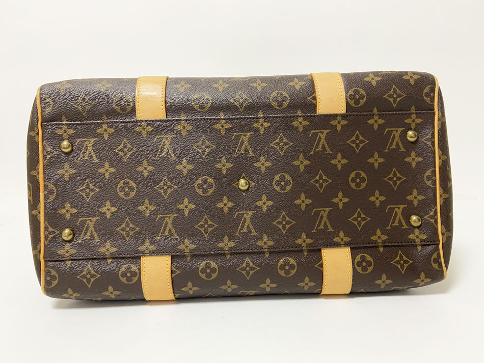 送料無料 LOUIS VUITTON ルイヴィトン モノグラム キャリオール ボストンバッグ 旅行バッグ M40074_画像3