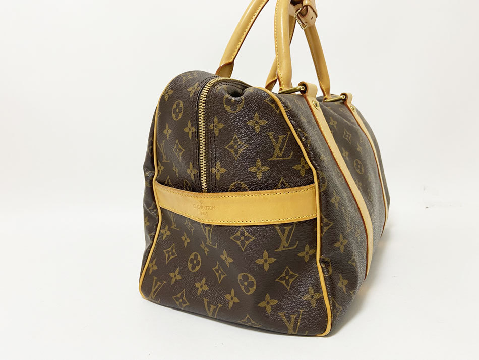 送料無料 LOUIS VUITTON ルイヴィトン モノグラム キャリオール ボストンバッグ 旅行バッグ M40074_画像2