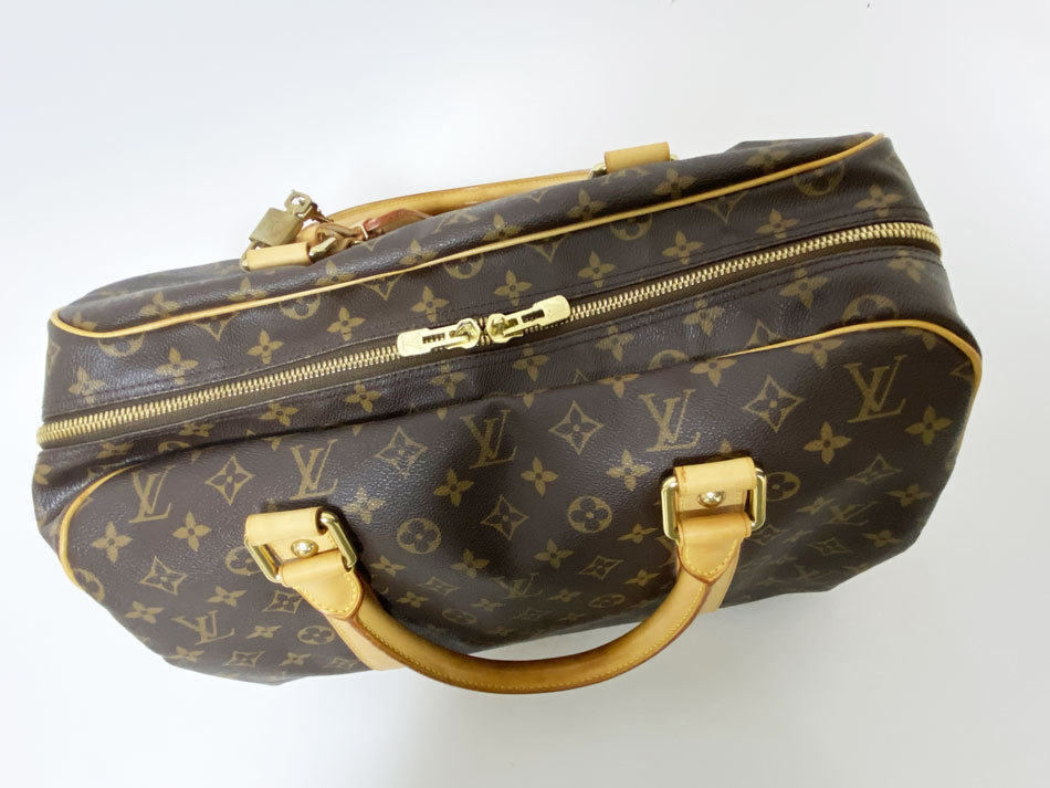 送料無料 LOUIS VUITTON ルイヴィトン モノグラム キャリオール ボストンバッグ 旅行バッグ M40074_画像5