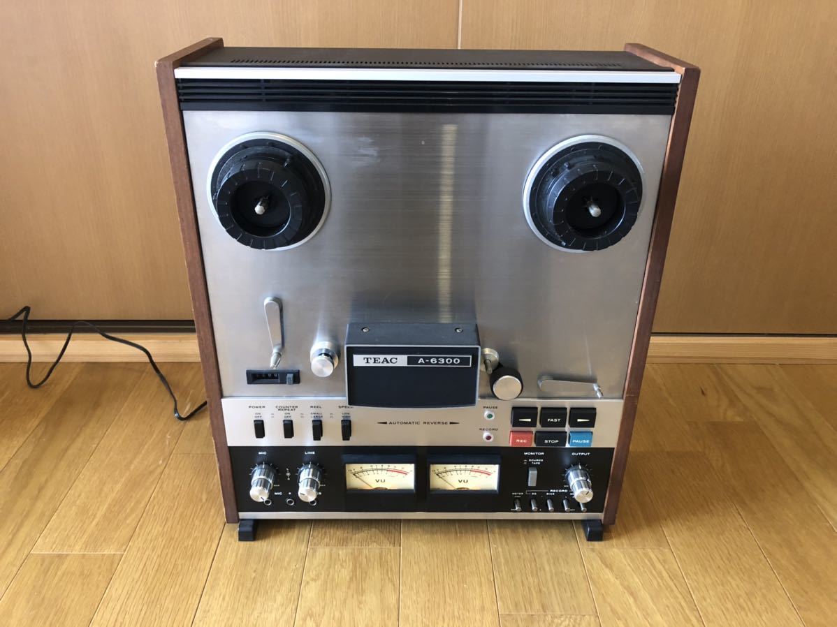 TEAC A-6300 STEREO TAPE DECK オープンリールデッキ ティアック TEAC A-6300 STEREO TAPE DECK オープンリールデッキ ティアック