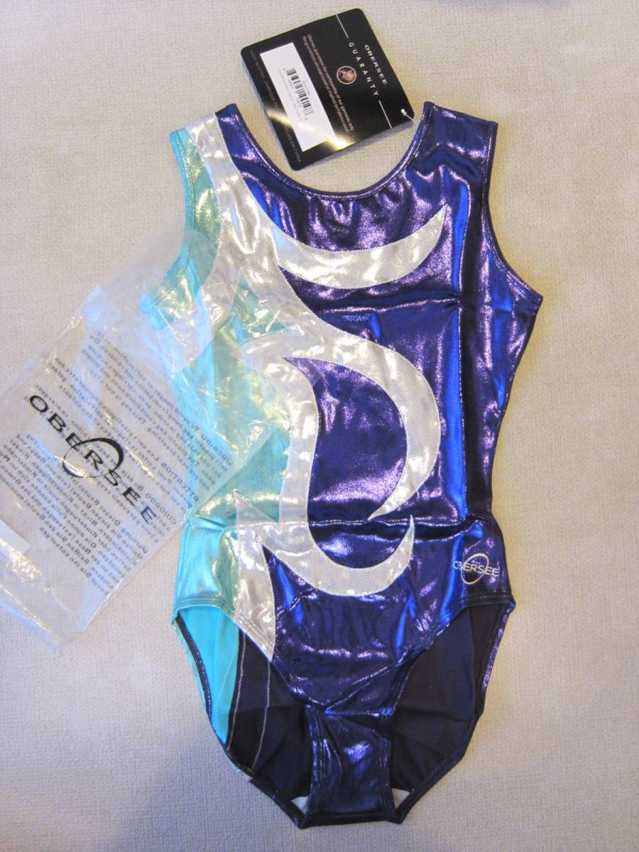 * new goods *OBERSEE gymnastics * rhythmic sports gymnastics for competition Leotard * adult XL * LL equivalent ( America AL size ) *tsurutekatekateka lustre sexy *073