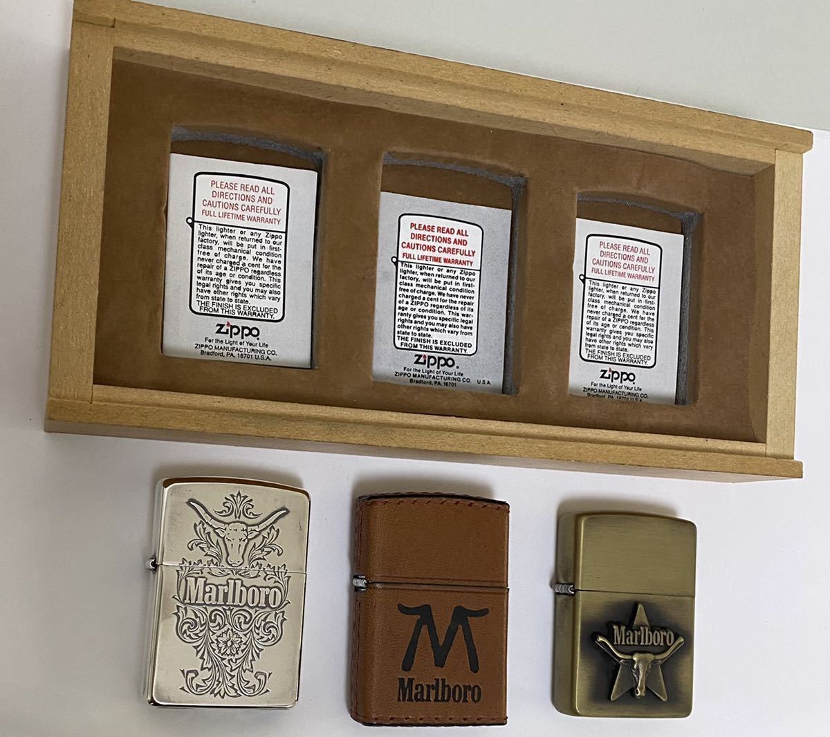 ヤフオク! - ZIPPO 1994年 マルボロコレクション3点セット