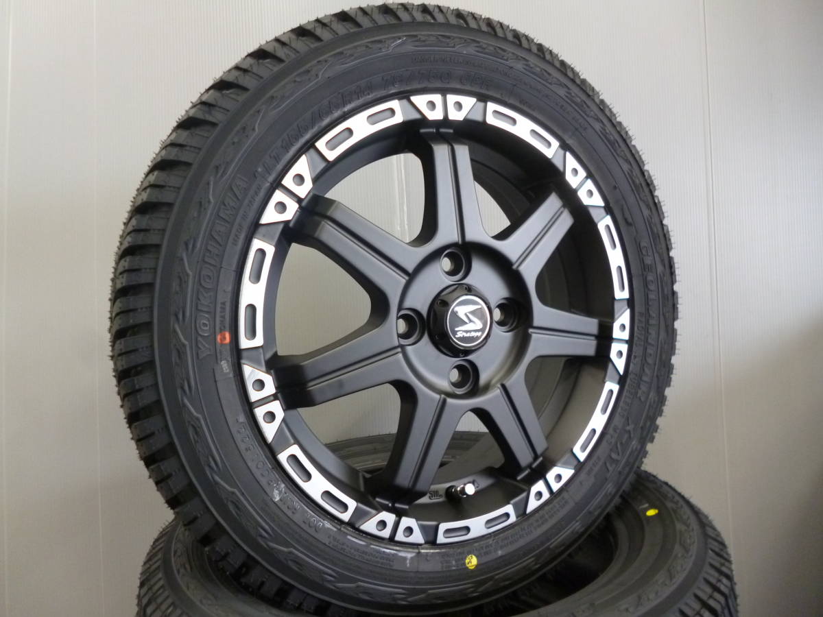 ヨコハマジオランダーX-AT★155/65R14セット★アゲバンアゲトラゴツゴツタイヤキャリーエブリーハイゼットサンバーピクシススペーシアギア_画像3