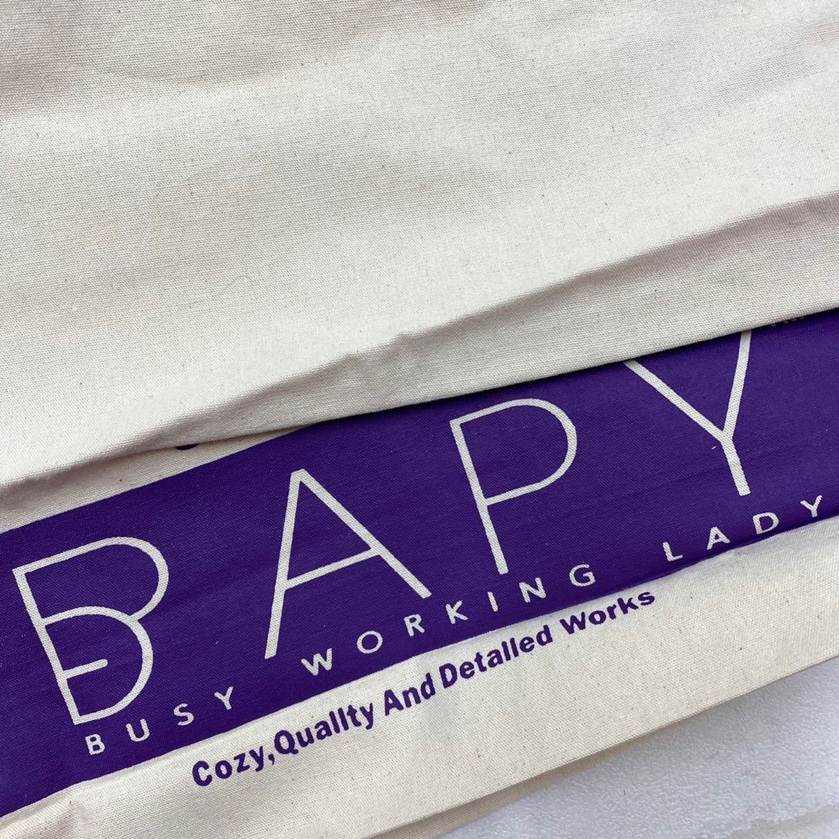A BATHING APE アベイシングエイプ 青山店 限定カラー BAPY ベイピー トートバッグ 90s ストリート 紫_画像2