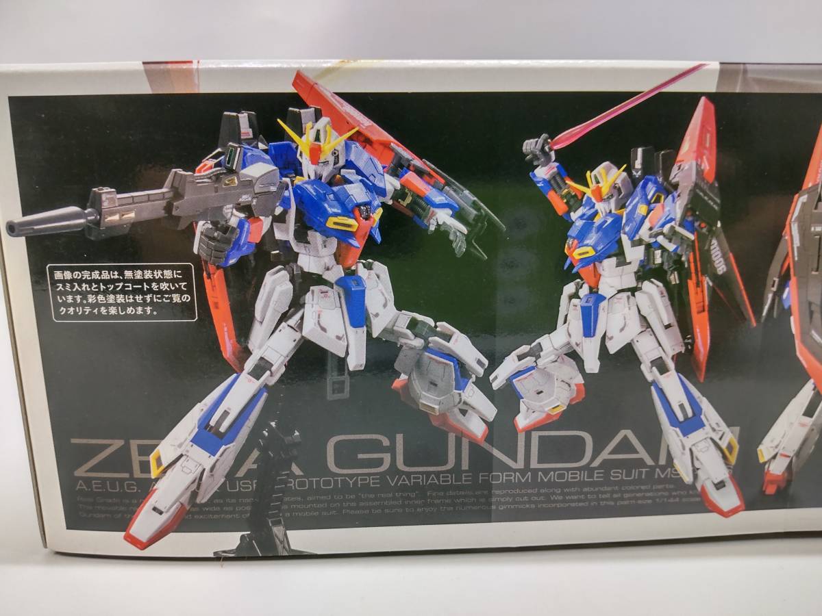 1/144 RG ゼータガンダム ウェイブライダーに変形可能 リアルデカール 機動戦士Zガンダム バンダイ 中古未組立プラモデル レア 絶版_画像5