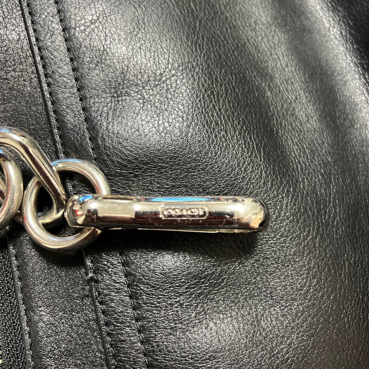 15%OFF】 ヤフオク! - COACH スムースレザーショルダーバッグ/レザー/B