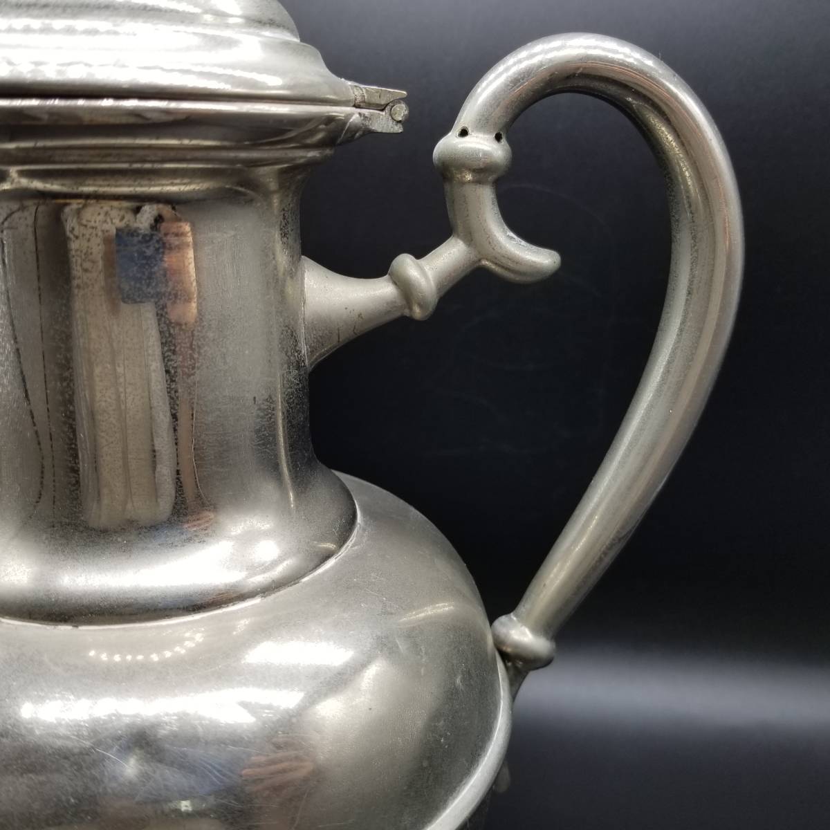 工場直売 20世紀中頃 英国 コーヒーポット シルバーメッキ アンティーク その他