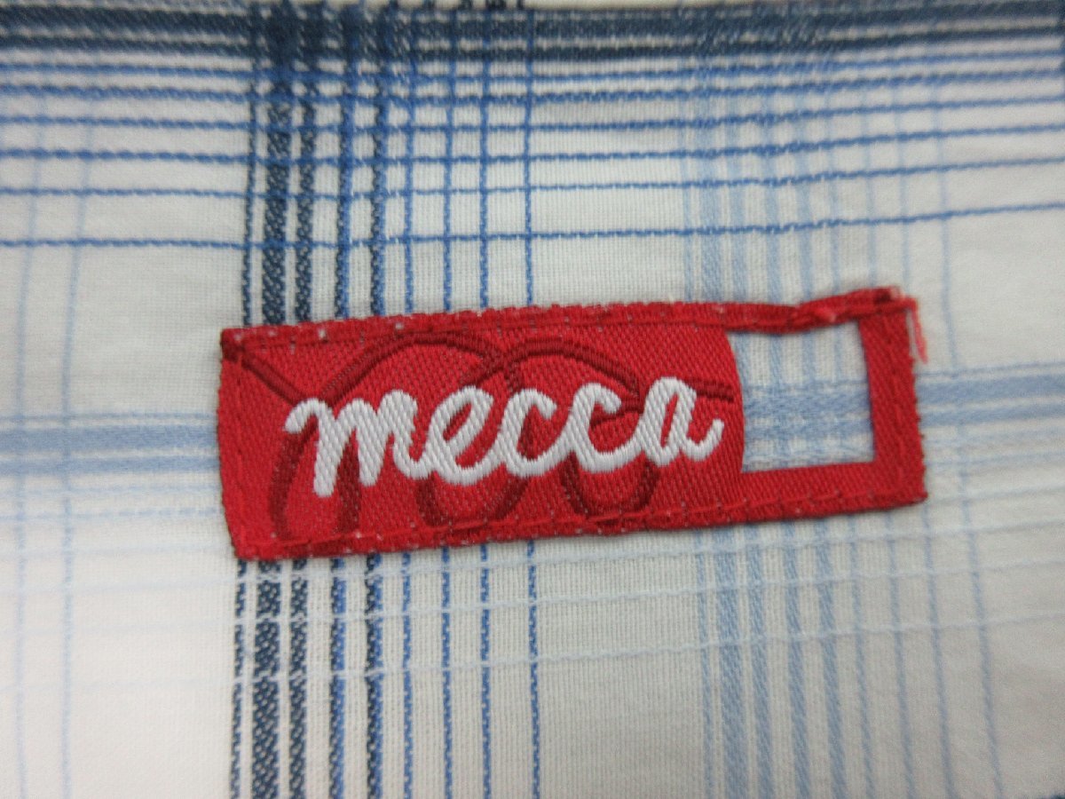 MECCA/メッカ：半袖チェックシャツ サイズM/メンズ/中古/USED_画像8