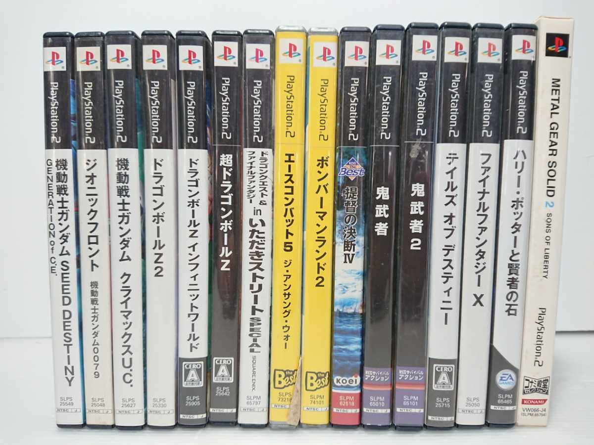 アクション スポーツ ソフト 被りなし まとめ 約95枚 RPG ゲーム PS2 