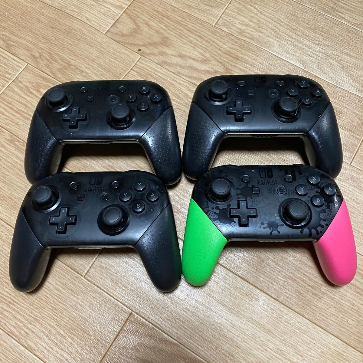 Nintendo Switch Proコントローラー　4個セット　動作確認済み