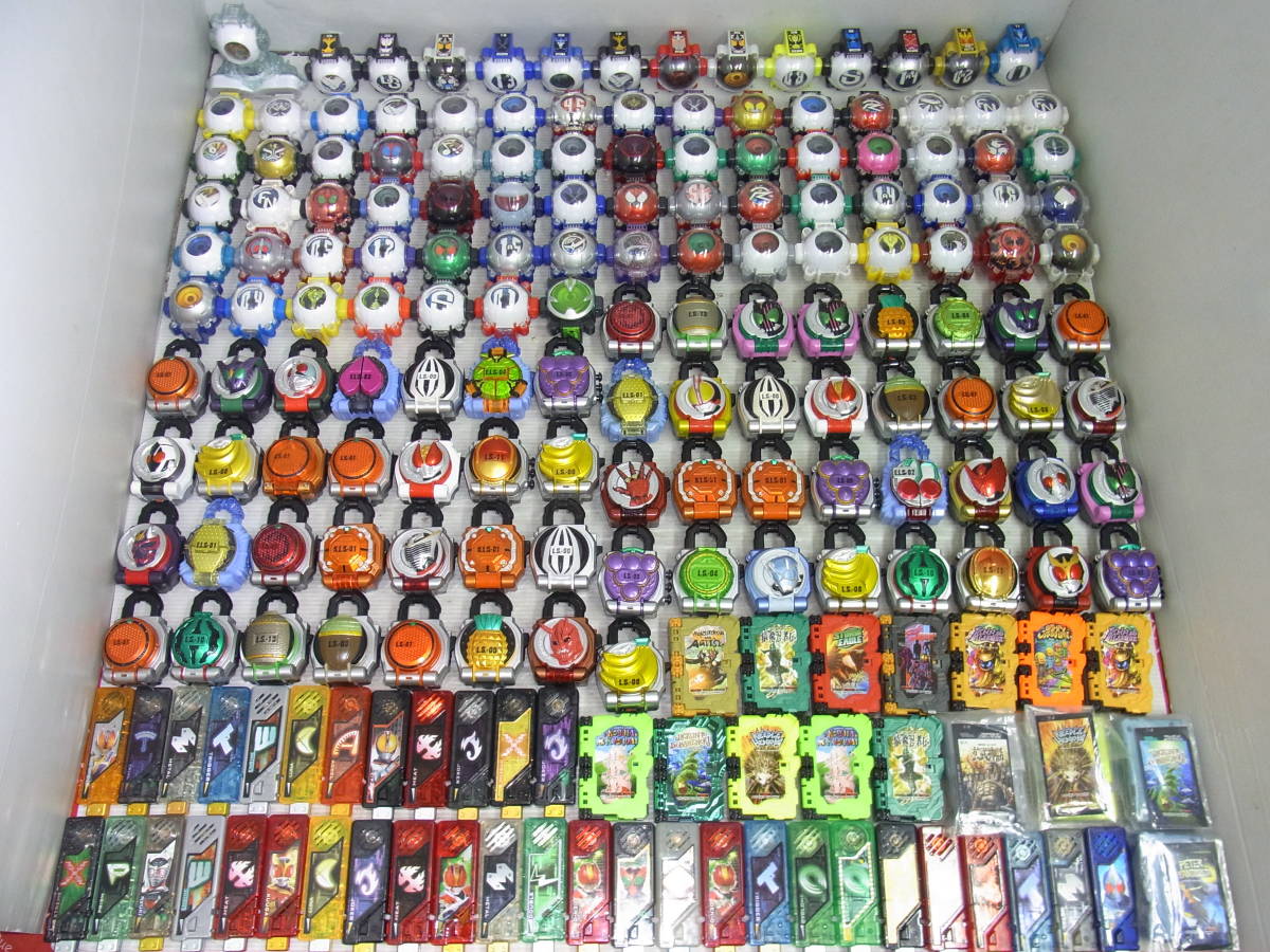 ジャンク仮面ライダー玩具まとめ売り プログライズキー ライドブック