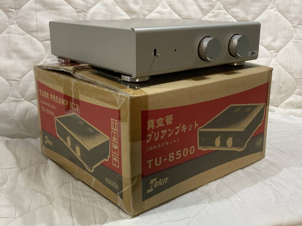 ELEKIT エレキット TU-８５００ 真空管プリアンプキット 自作品