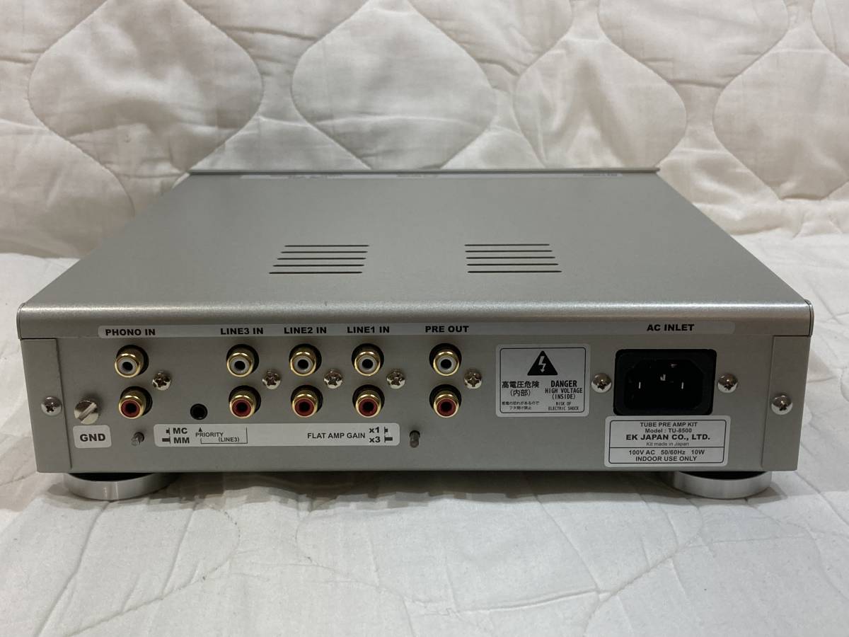 ELEKIT エレキット TU-8500 真空管プリアンプキット 自作品 ELEKIT エレキット TU-8500 真空管プリアンプキット 自作品