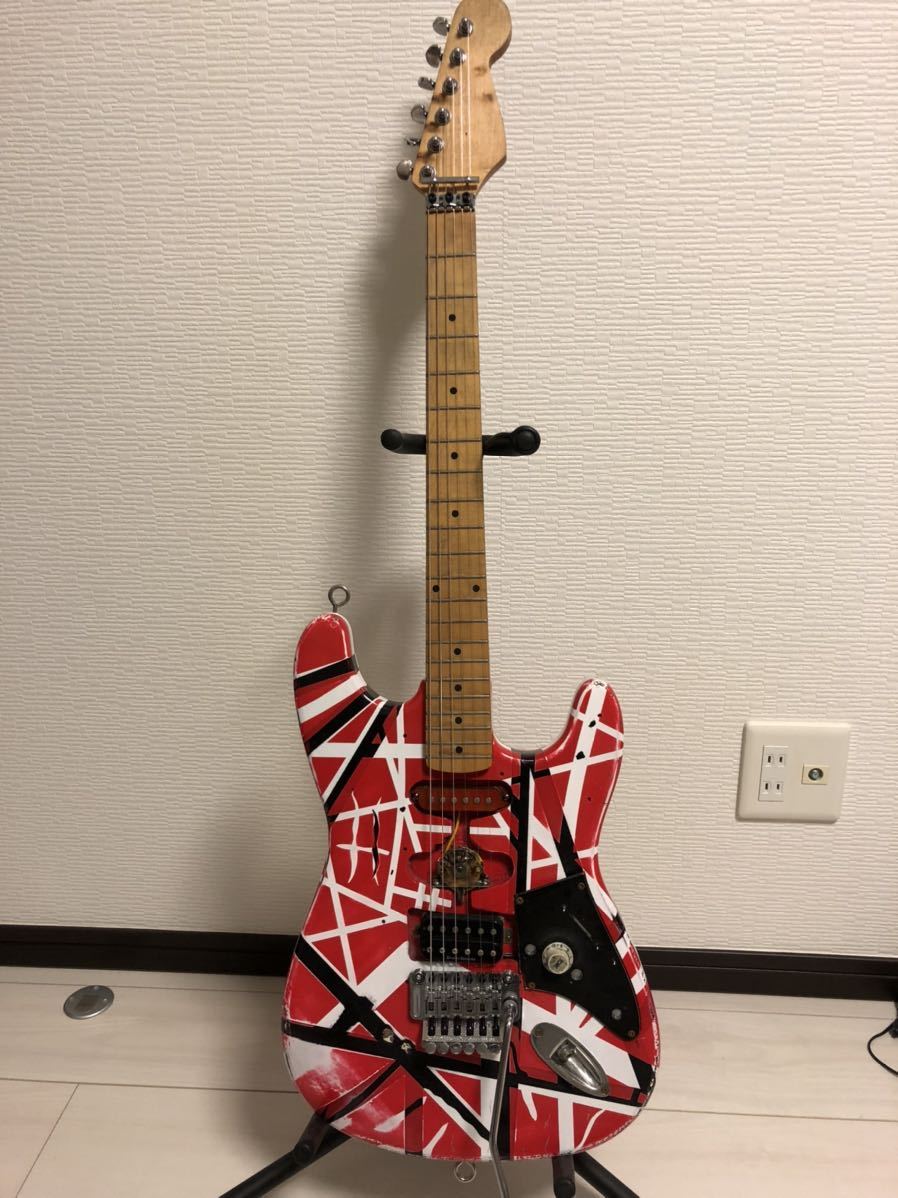 Yahoo!オークション - 自作ストラト EVH ヴァンヘイレン フランケン Yahoo!オークション - 自作ストラト EVH ヴァンヘイレン フランケン