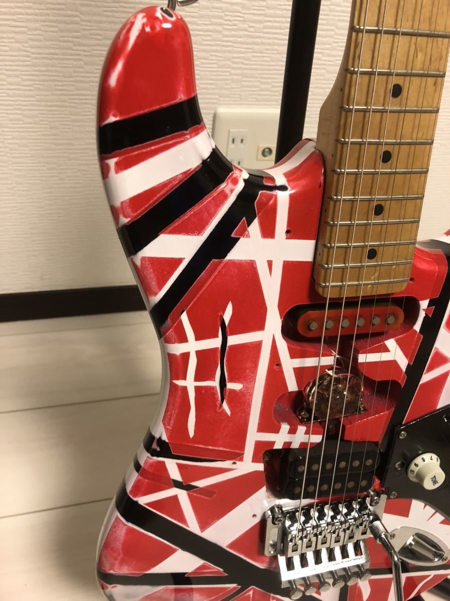 自作コンポーネントストラト EVH ヴァンヘイレン フランケン 自作コンポーネントストラト EVH ヴァンヘイレン フランケン