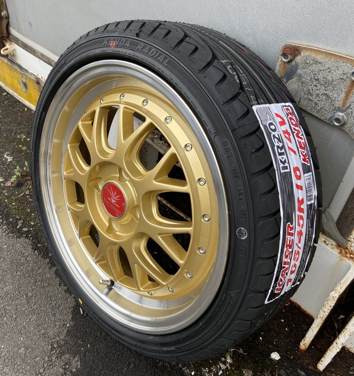 直営店 NBOX NONE NWGN 軽自動車 軽用 タイヤホイール 新品4本セット 16