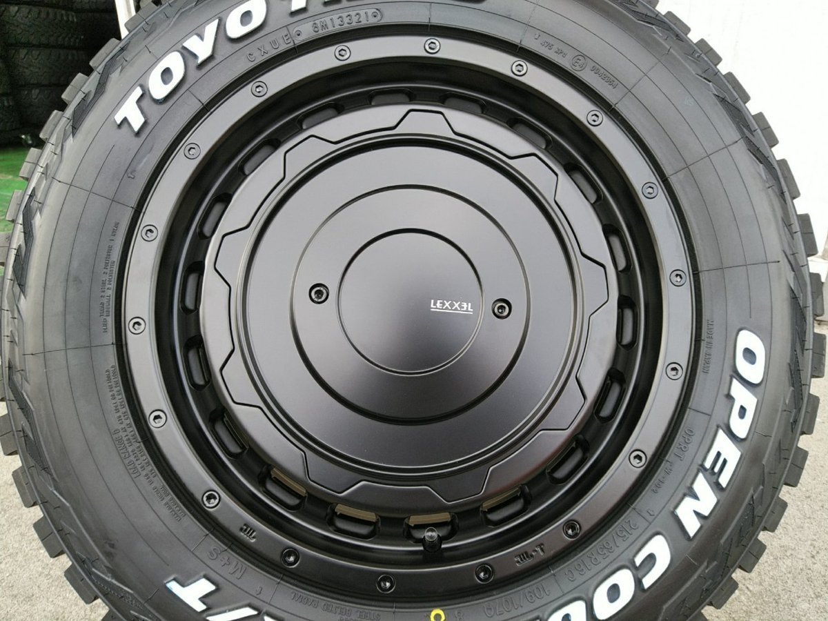 215/65R16 TOYO OPENCOUNTRY RT ハイエース200系 タイヤホイールセット 16インチ SwaGGer_画像8