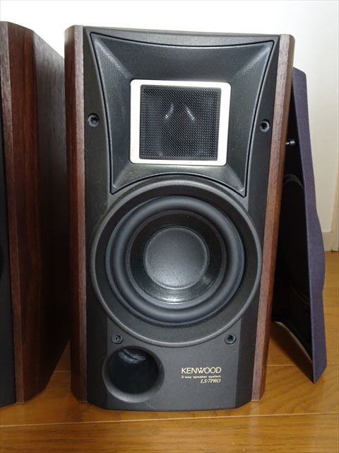 KENWOOD Kenwood LS-7PRO linear m type tweeter adoption present condition goods R,L. designation equipped present condition goods 