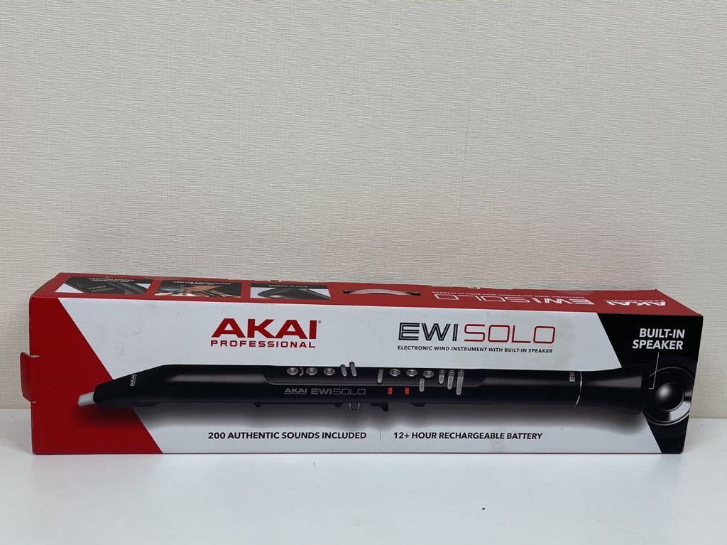 美品AKAI PROFESSIONAL EWI SOLO アカイ ウィンドシンセサイザー 音源
