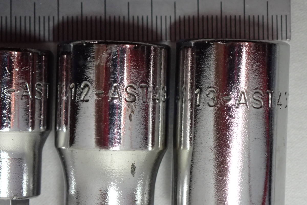 スナップオン AST リブトルクス ソケット ロング #6 8 10 12 13 スナップオン AST リブトルクス ソケット ロング #6 8 10 12 13