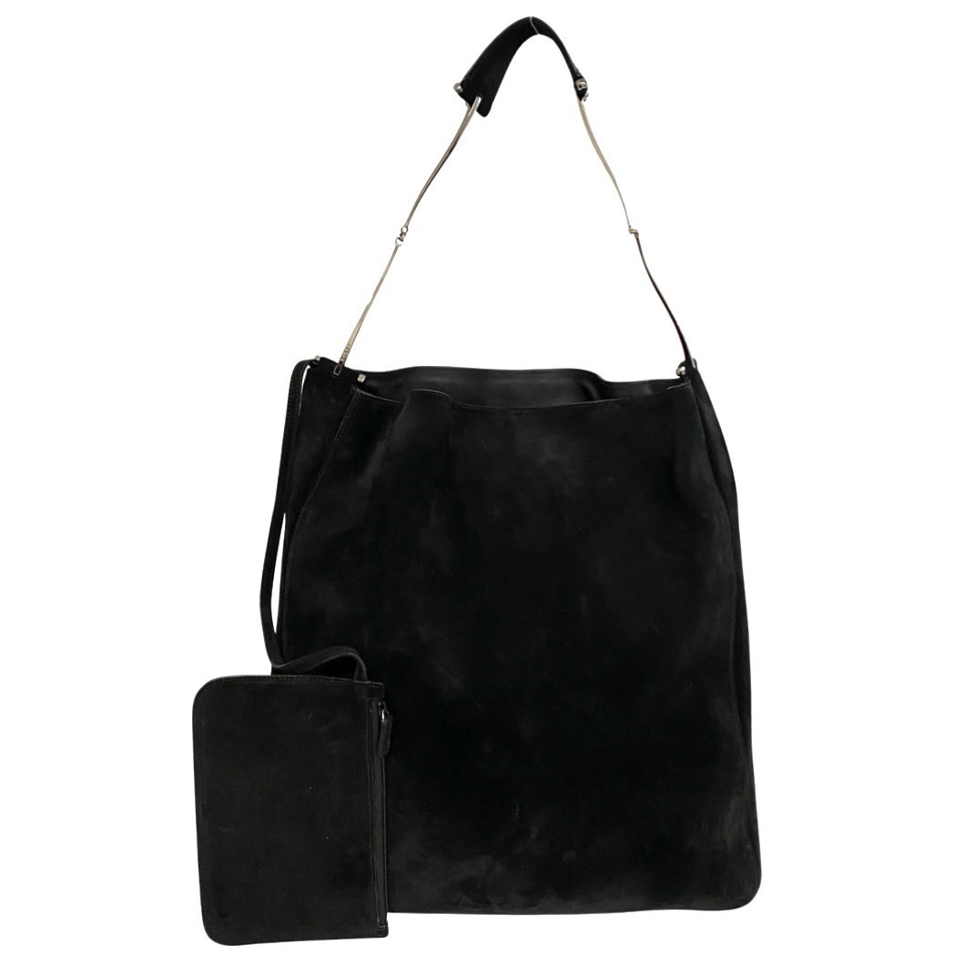 □ 極 美品 ポーチ付き □GUCCI グッチ スウェード レザー