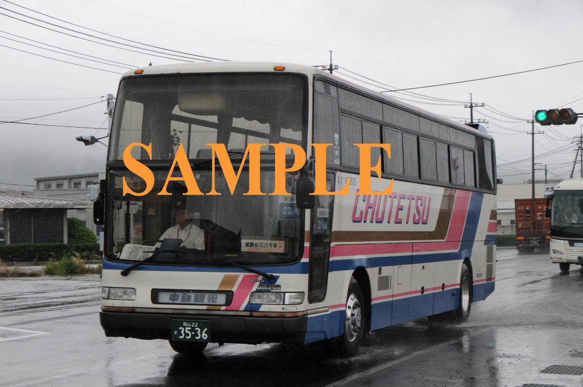 D[ bus photograph ]L version 3 sheets middle iron sightseeing Selega GJ