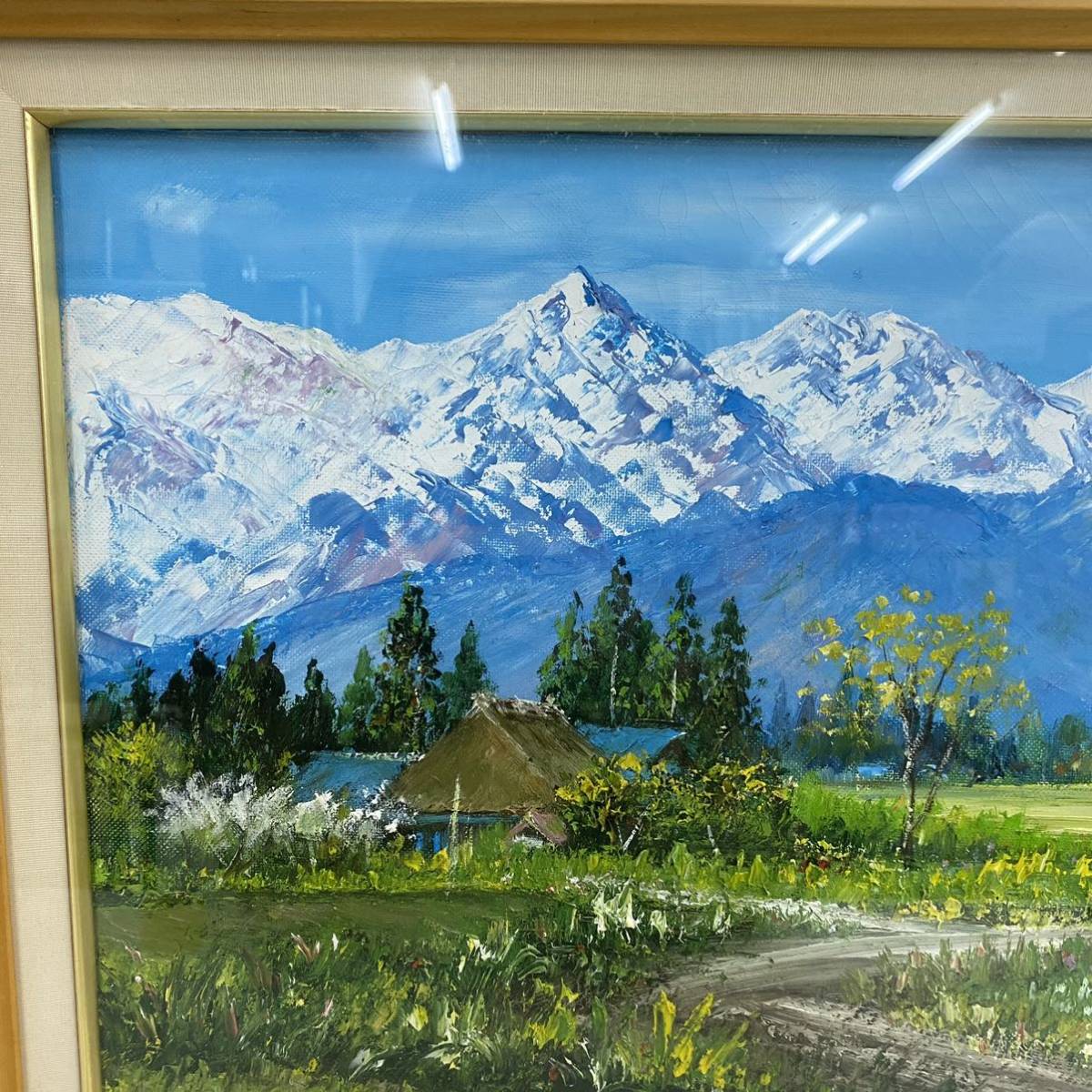 Yahoo!オークション - E 詳細不明 油彩画 風景画 油絵 風景 自然 Yahoo!オークション - E 詳細不明 油彩画 風景画 油絵 風景 自然