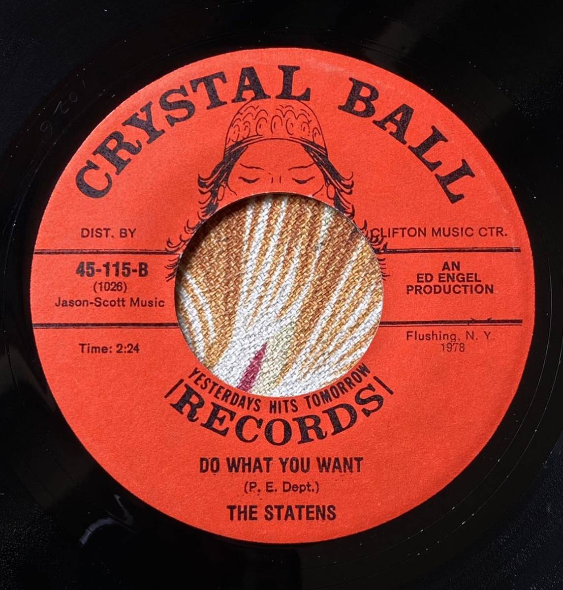 The Statens 1978 US 7inch Valentine / Do What You Want Doo Wop ロカビリー_画像1