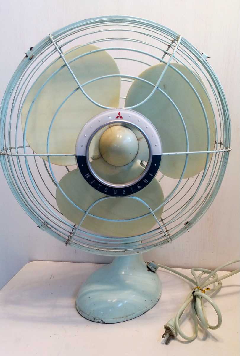 MITSUBISHI 三菱 DM-12LC レトロ扇風機 Yahoo!オークション - 昭和レトロ 扇風機 三菱 DM-12HC