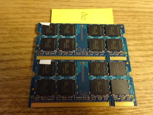 Hynix Memory Note for DDR2 4GB PC2 2 sheets ////8