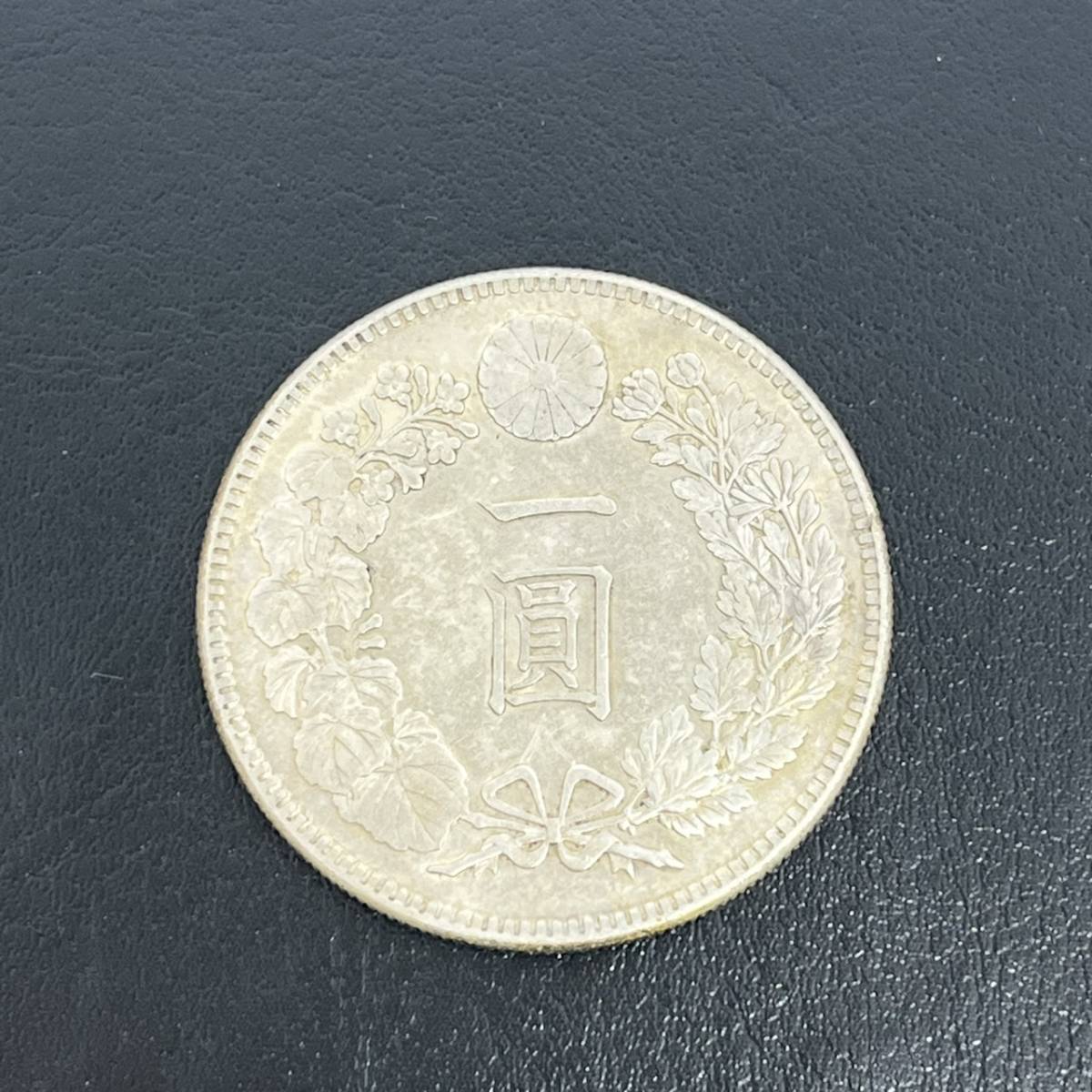 1619 新一圓銀貨 小型 大正3年 １円銀貨 一円銀貨 古銭 日本古銭 重量 