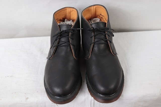 ホワイト社 英国製ドクターマーチン UK5/23.5cm-24.0cm/チャッカ 黒 イングランド ブーツ レディース dr.martens 中古 古着 dh3812_画像4