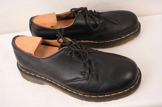 ドクターマーチン UK5/23.5cm-24.0cm/3ホール 黒 ブラック ブーツ 