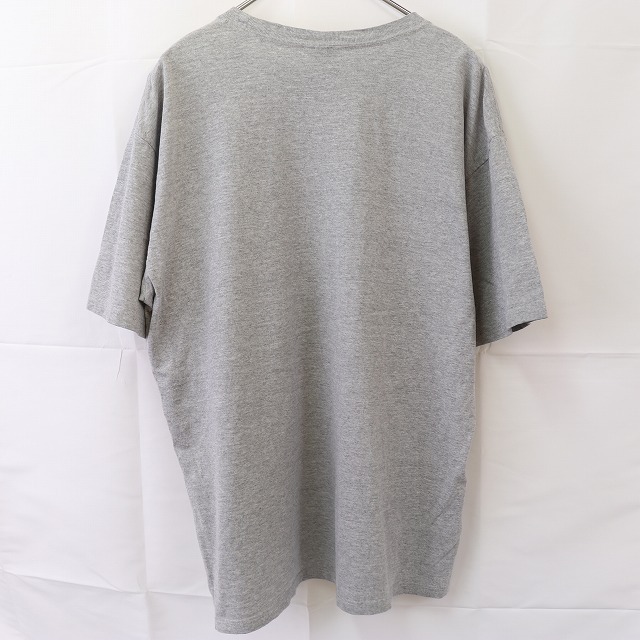 ナイキ Tシャツ XL グレー 灰色 NIKE 半袖 ワンポイントロゴ クルーネック メンズ レディース 古着 中古 st41_画像2