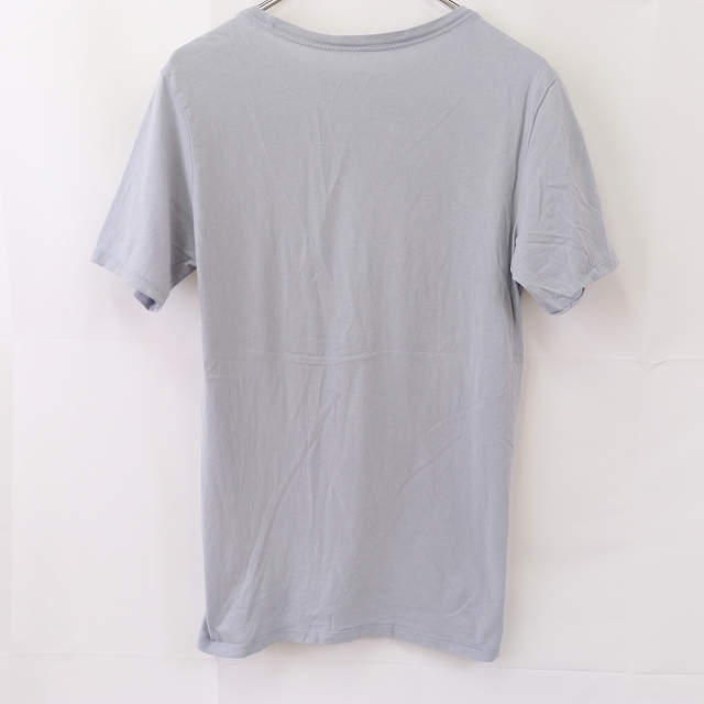 ナイキ Tシャツ S 水色 青 NIKE 半袖 ロゴ クルーネック レディース 古着 中古 st159_画像2