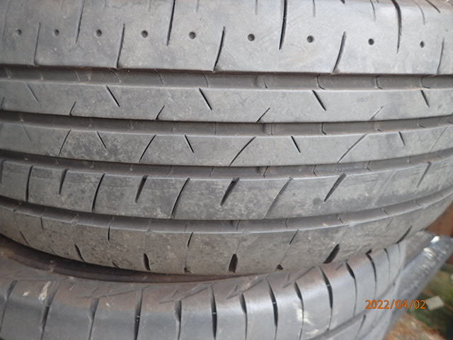 バリ溝 ブリヂストン プレイズ PX-RV2 205/60R16 92H 2021年製 4本_画像4