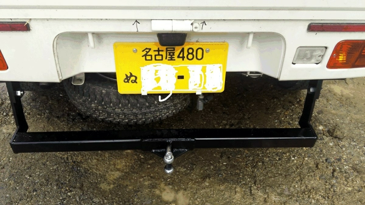 農耕用 コンバイントレーラー ヒッチ 受注生産 軽トラ用 未使用 6