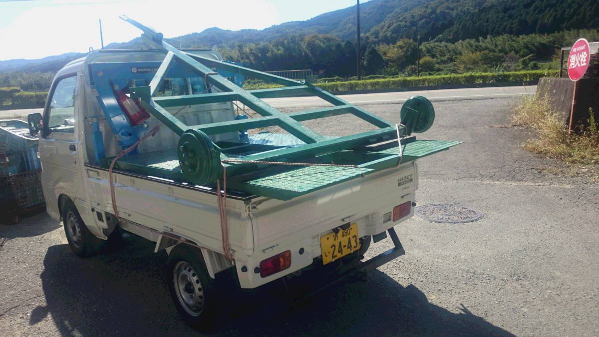 農耕用 コンバイントレーラー ヒッチ 受注生産 軽トラ用 未使用 2