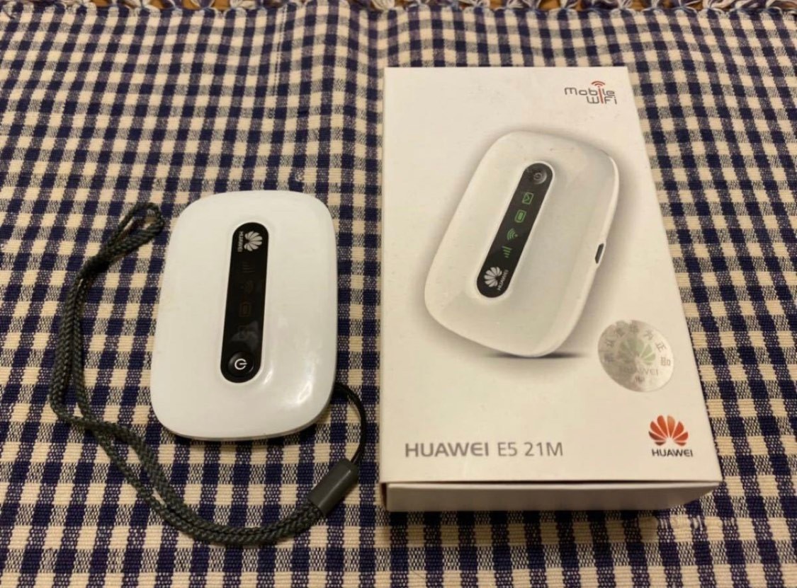 HUAWEI W-CDMA対応ポケットWi-Fi E5 21M(E5-0315)