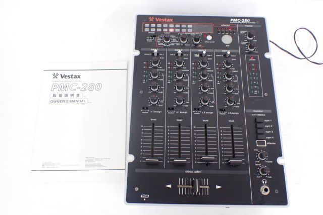 Yahoo!オークション - Vestax PMC-280 4ch DJ Mixer D...