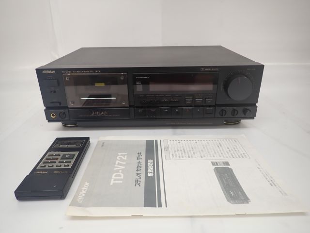 Victor TD-V721 ビクター 3ヘッド カセットデッキ カセット Victor TD-V721 ビクター 3ヘッド カセットデッキ カセット