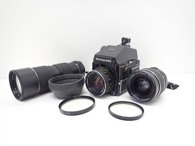 MAMIYA M645 1000S PDプリズムファインダー 中判カメラ ボディ + 人気提案 MAMIYA ボディ 1000s 中判カメラ 645 フィルムカメラ
