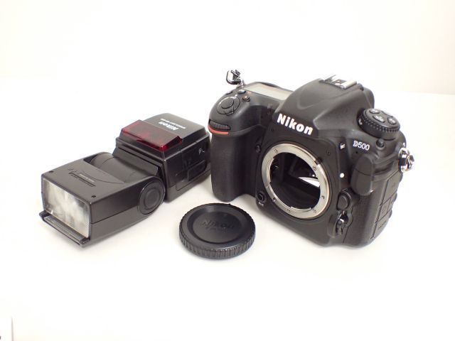 Nikon D500 デジタル一眼レフカメラ ボディ スピードライト SB-600 セット 元箱有 ニコン ◆ 65268-2_画像3