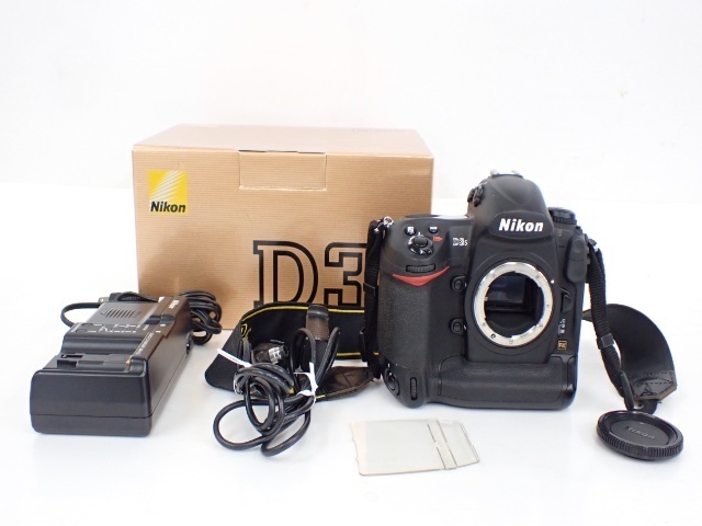 Nikon D3S フルサイズCMOSセンサー搭載デジタル一眼レフカメラ 元箱/説明書付き ニコンFXフォーマットフラグシップ △ 655E2-1_画像1