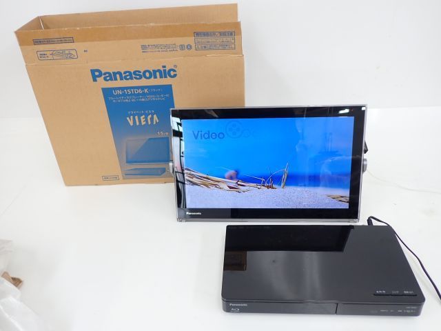 ヤフオク! - Panasonic プライベート・ビエラ 15V型ワイヤレ